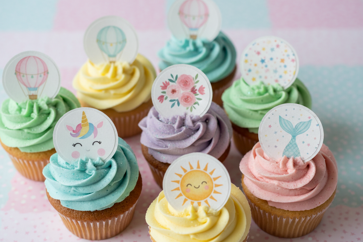 Pre-cut Edible Toppers