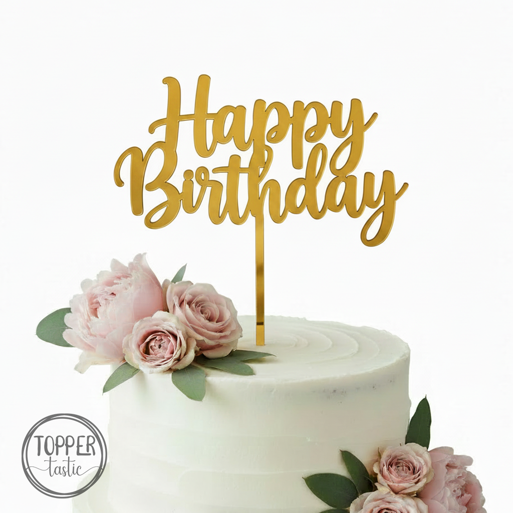 Happy Birthday Topper